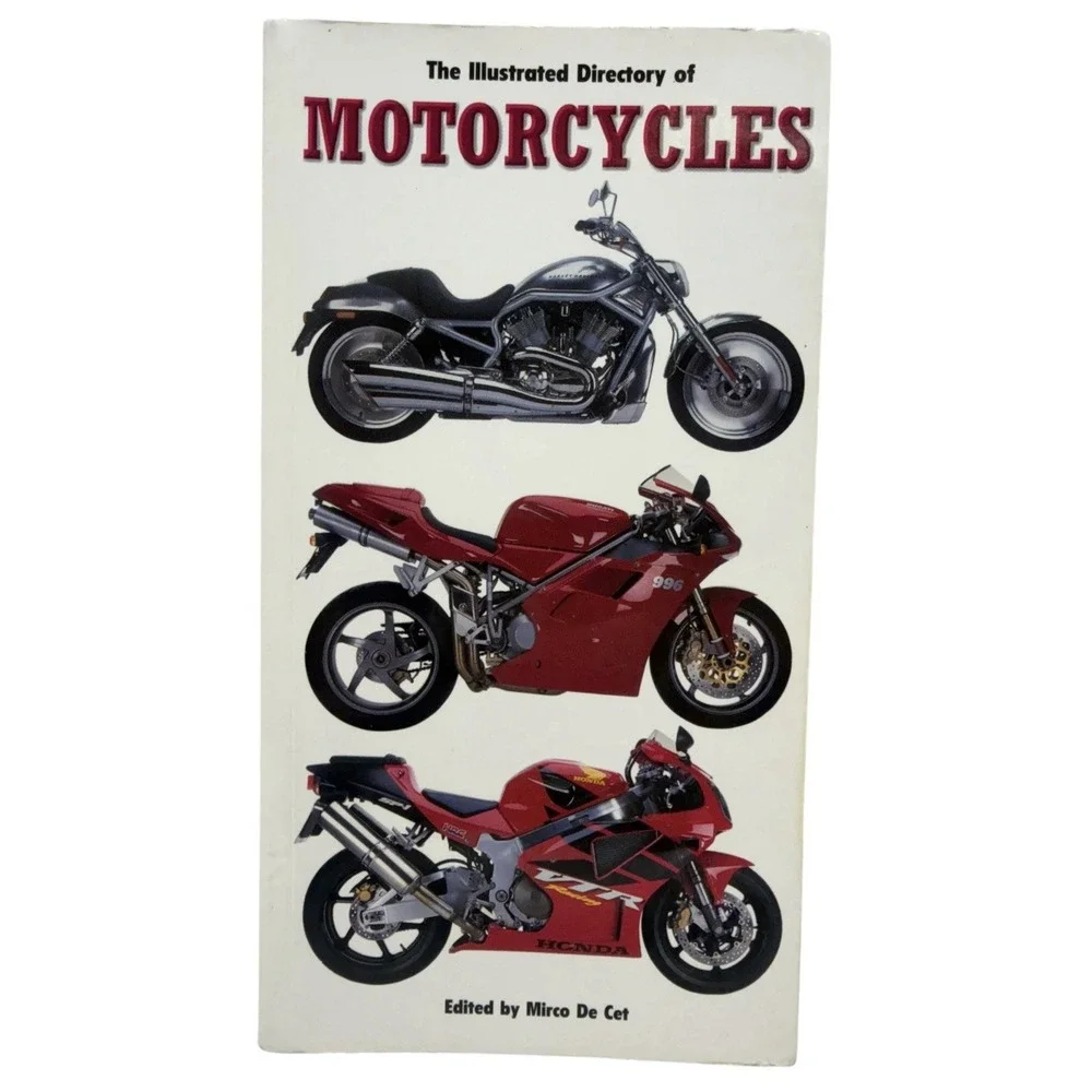 Illustrated Directory of Motorcycles Mirco De Cet Paperback 480 Pages
